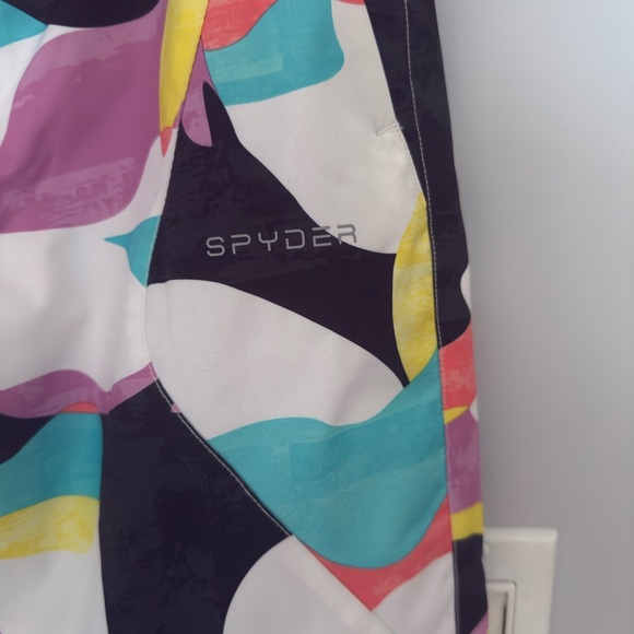 NWT Colorful Camouflage Snow Pants - Picture 2 of 7